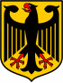 Germany - 5x4cm - Sticker/autocollant