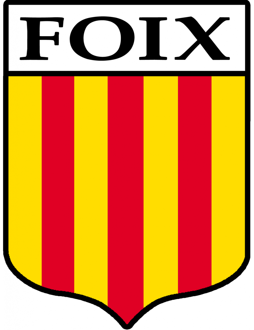 Foix (5x3.7cm) - Sticker/autocollant Foix (5x3.7cm) - Sticker/autocollant