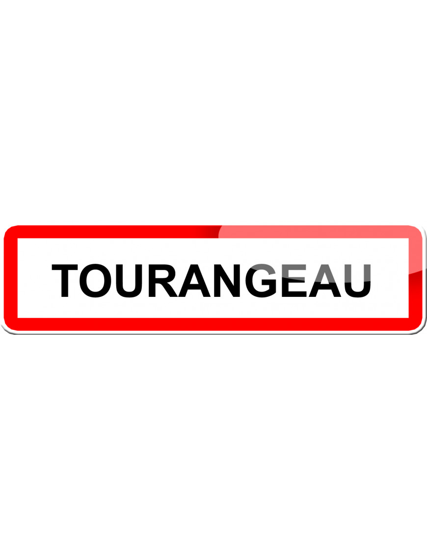 Tourangeau (15x4cm) - Sticker/autocollant Tourangeau (15x4cm) - Sticker/autocollant
