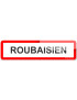 Roubaisien (15x4cm) - Sticker/autocollant