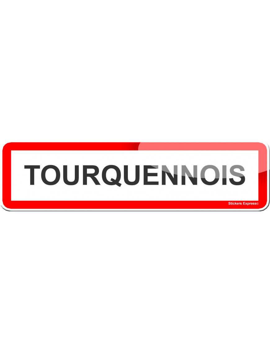 Tourquennois (15x4cm) - Sticker/autocollant Tourquennois (15x4cm) - Sticker/autocollant