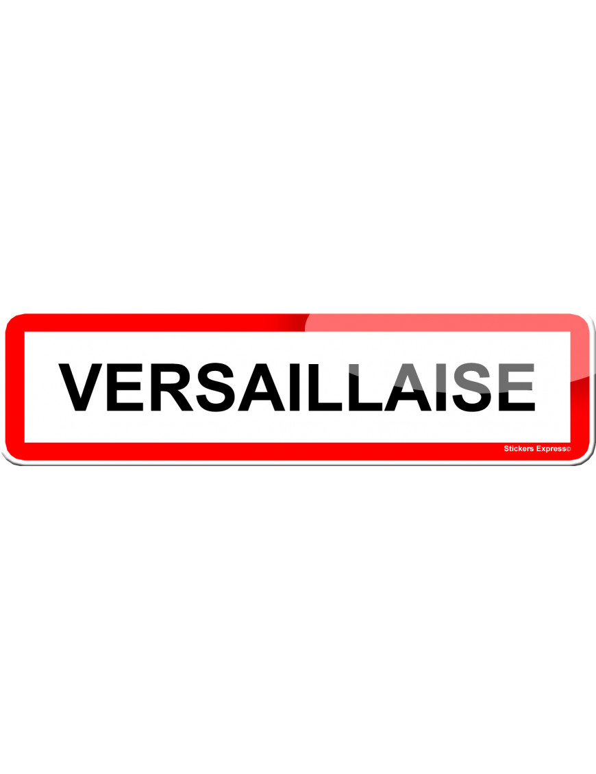 Versaillaise (15x4cm) - Sticker/autocollant Versaillaise (15x4cm) - Sticker/autocollant