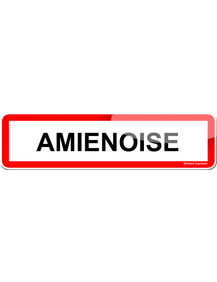 Amienoise (15x4cm) - Sticker/autocollant Amienoise (15x4cm) - Sticker/autocollant