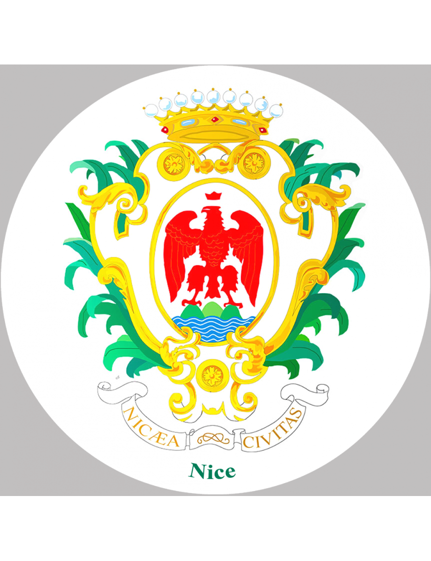 Nice (10cm) - Sticker/autocollant Nice (10cm) - Sticker/autocollant