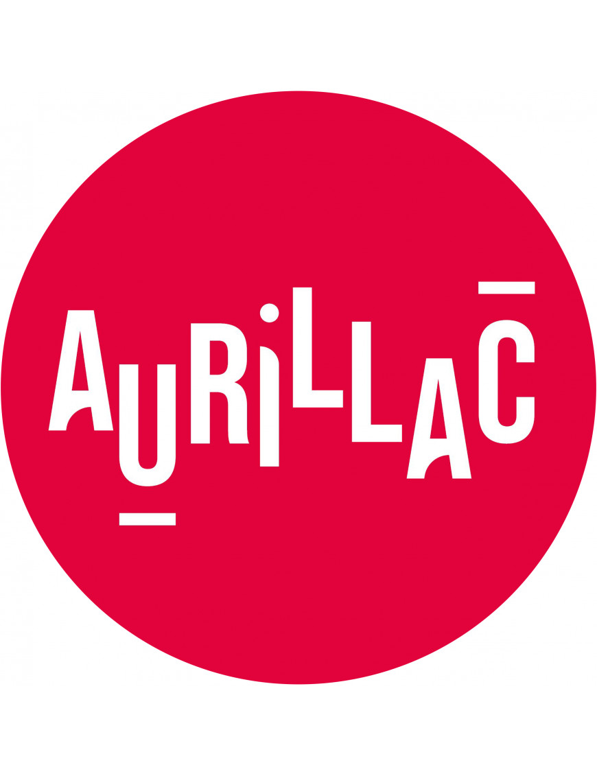 Aurillac (5cm) - Sticker/autocollant Aurillac (5cm) - Sticker/autocollant