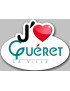 j'aime Guéret (5x3.7cm) - Sticker/autocollant