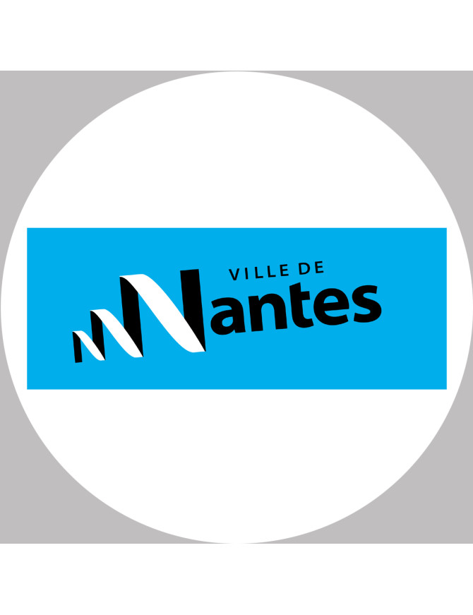 Nantes (10x10cm) - Sticker/autocollant
