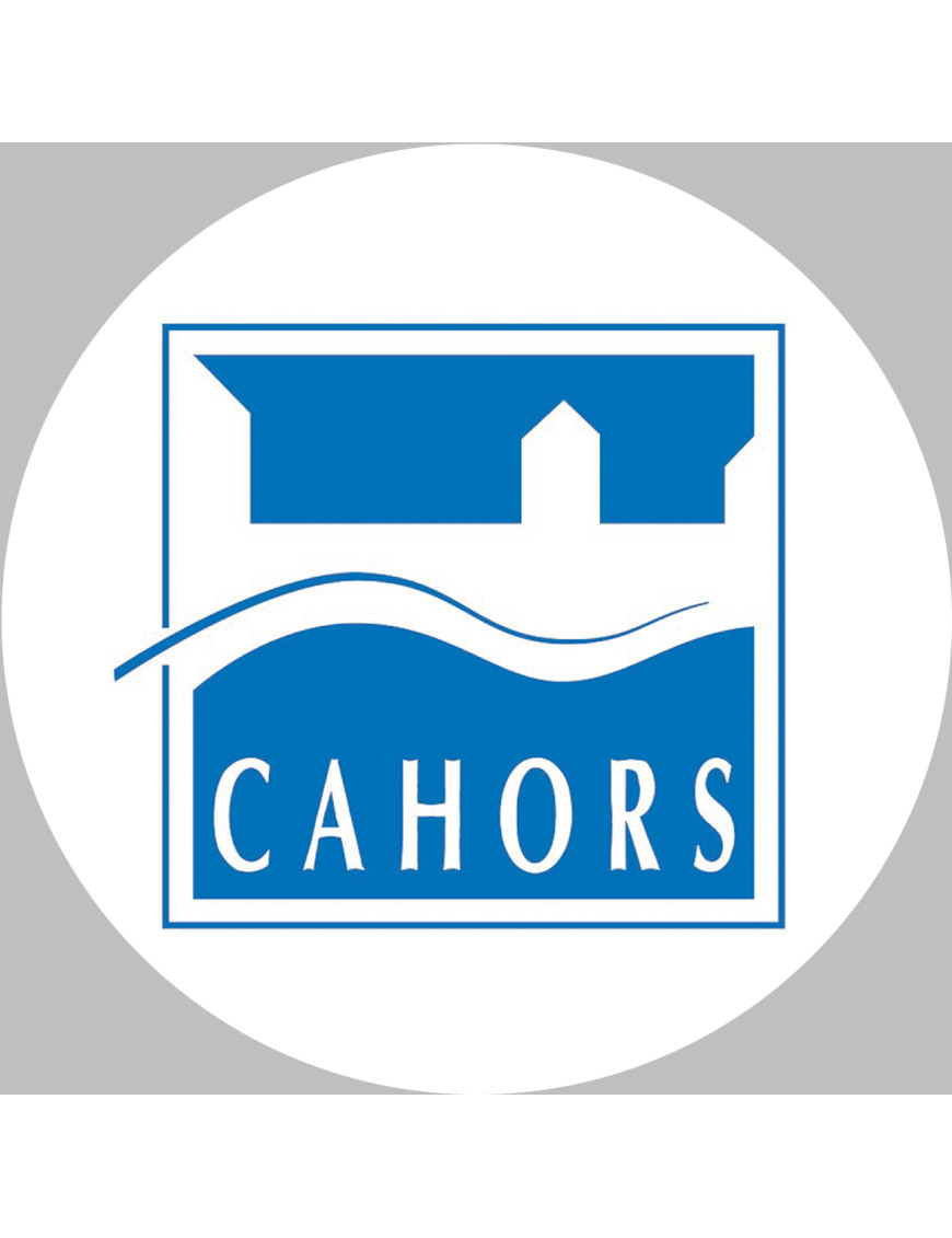Cahors (15x15cm) - Sticker/autocollant Cahors (15x15cm) - Sticker/autocollant