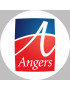 Angers (20x20cm) - Sticker/autocollant