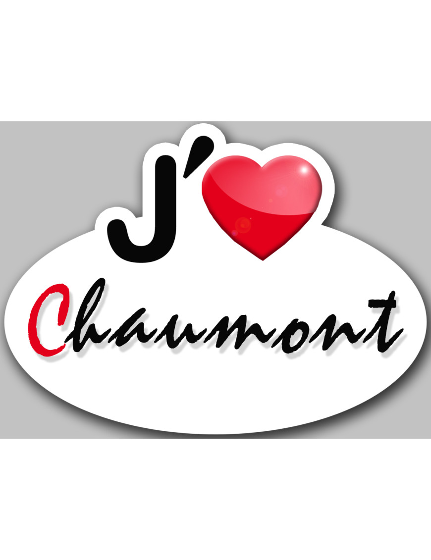Chaumont (5x3.7cm) - Sticker/autocollant Chaumont (5x3.7cm) - Sticker/autocollant