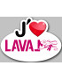 Laval (15x11cm) - Sticker/autocollant