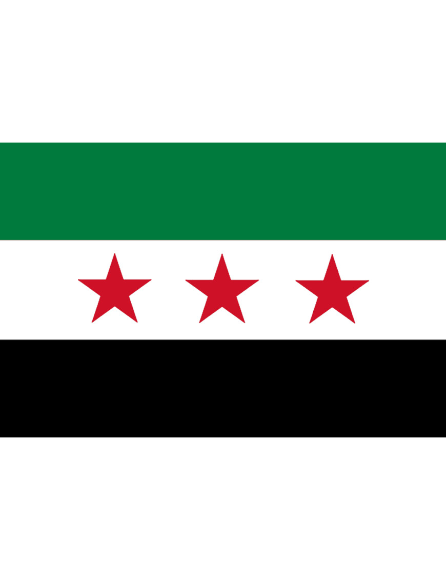 Drapeau Syrie (5 x 3.3 cm) - Sticker/autocollant Drapeau Syrie (5 x 3.3 cm) - Sticker/autocollant