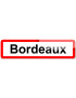 Bordeaux (15x4cm) - Sticker/autocollant