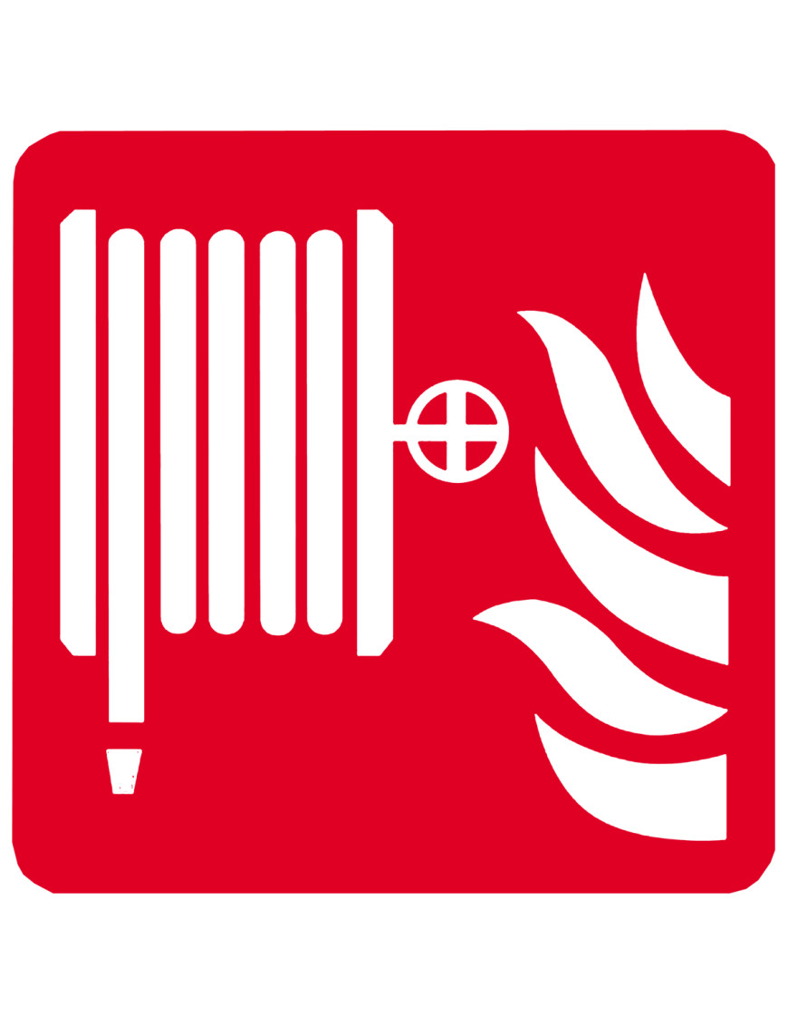 Équipement Robinet d'incendie armé (20cm) - Sticker/autocollant Équipement Robinet d'incendie armé (20cm) - Sticker/autocollant