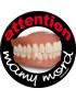 Mamy mord (20x20cm) - Sticker/autocollant