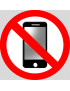 Éteindre son téléphone mobile (20x20cm) - Sticker/autocollant