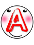 A t8 - 15cm - Sticker/autocollant