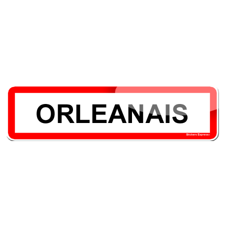 Autocollants : Orleanais et Orleanaise