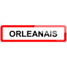 Autocollants : Orleanais et Orleanaise