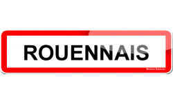 Autocollants : Rouennais et Rouennaise