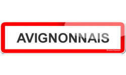 Autocollants : Avignonnais et Avignonnaise