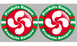 Produits Basque rouge - 12fois 10cm - Sticker/autocollant