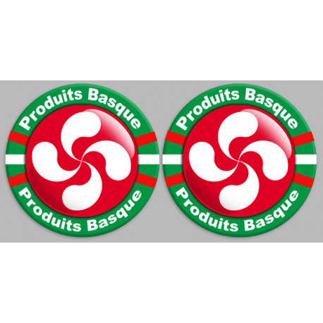 Produits Basque rouge - 12fois 10cm - Sticker/autocollant