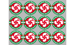 Produits Basque rouge - 12fois 5cm - Sticker/autocollant